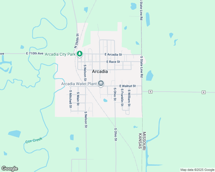 map of restaurants, bars, coffee shops, grocery stores, and more near 400 South Kansas Street in Arcadia