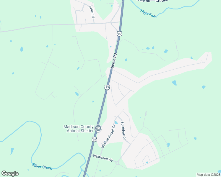 map of restaurants, bars, coffee shops, grocery stores, and more near 1462 Richmond Road North in Berea