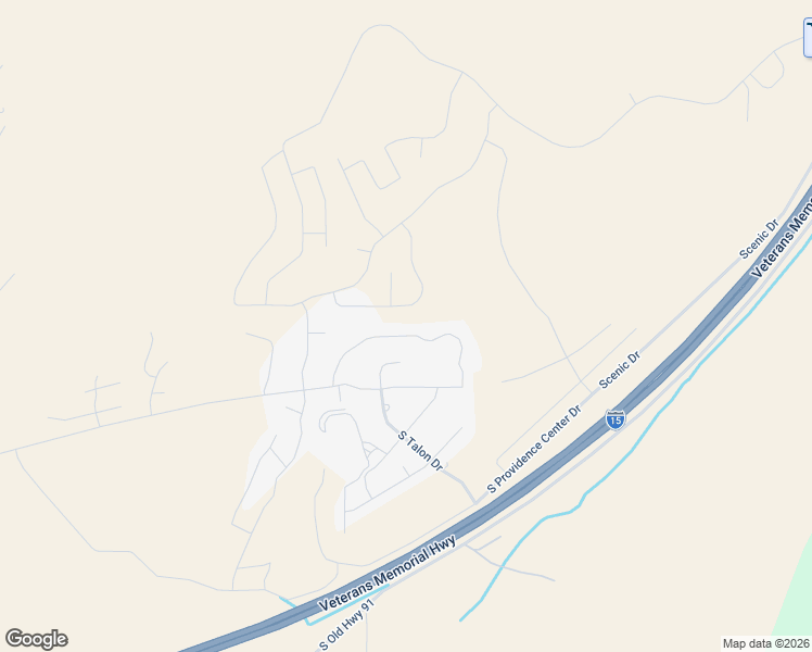 map of restaurants, bars, coffee shops, grocery stores, and more near 2832 West Eagle Ridge Loop in Cedar City