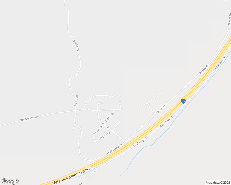 map of restaurants, bars, coffee shops, grocery stores, and more near 2766 West Eagle Ridge Loop in Cedar City