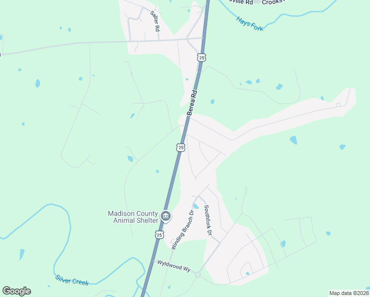 map of restaurants, bars, coffee shops, grocery stores, and more near 1462 Richmond Road North in Berea