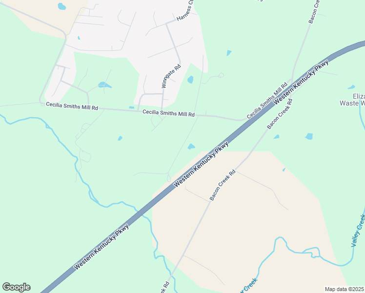 map of restaurants, bars, coffee shops, grocery stores, and more near 206 Fife Lane in Cecilia