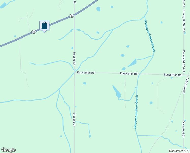 map of restaurants, bars, coffee shops, grocery stores, and more near 17166 Equestrian Road in Lebanon