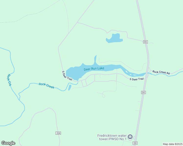 map of restaurants, bars, coffee shops, grocery stores, and more near 1252 South Deer Trail in Fredericktown