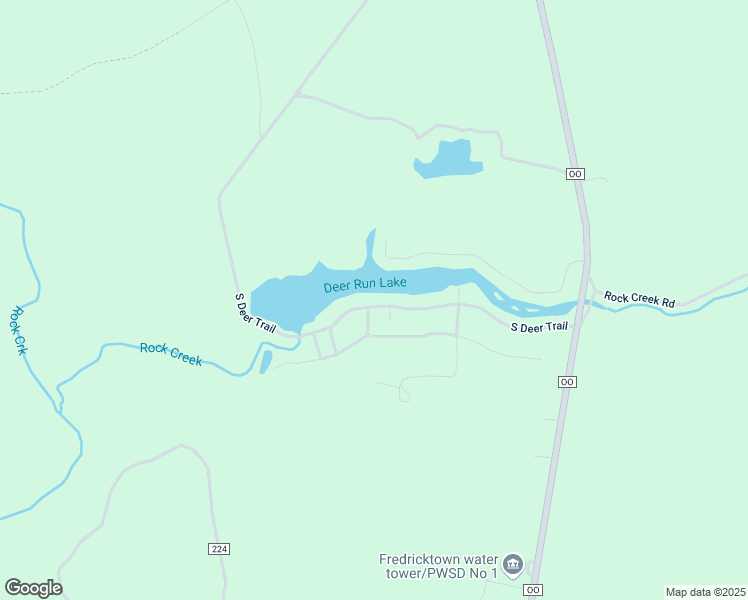 map of restaurants, bars, coffee shops, grocery stores, and more near 1252 South Deer Trail in Fredericktown