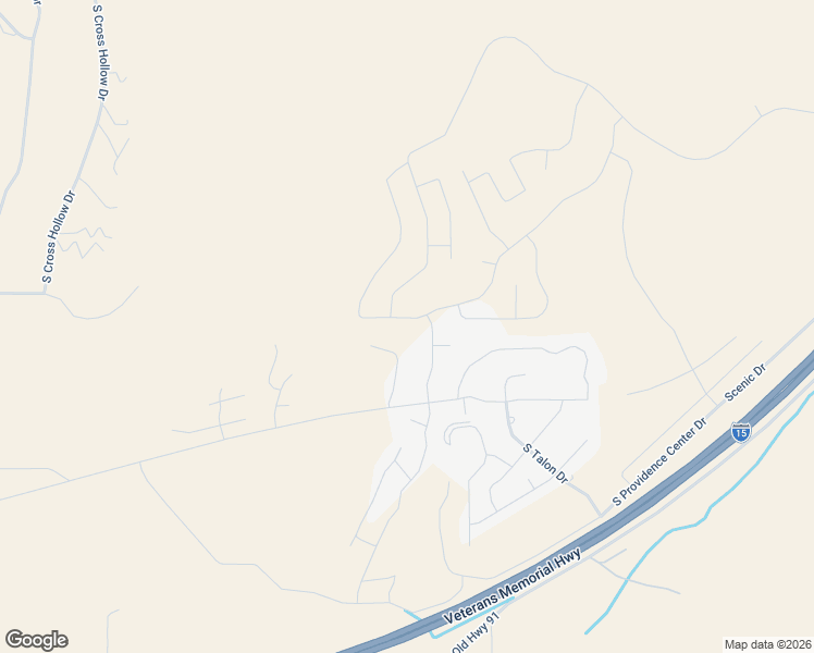 map of restaurants, bars, coffee shops, grocery stores, and more near 3043 West Rock Ridge Road in Cedar City