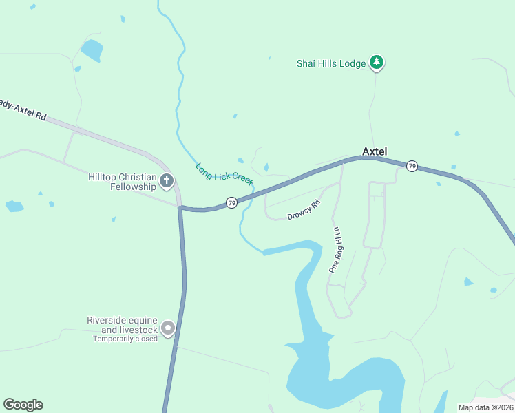 map of restaurants, bars, coffee shops, grocery stores, and more near 13-19 Drousey Drive in Hardinsburg