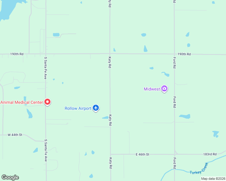 map of restaurants, bars, coffee shops, grocery stores, and more near 3870 Katy Road in Chanute