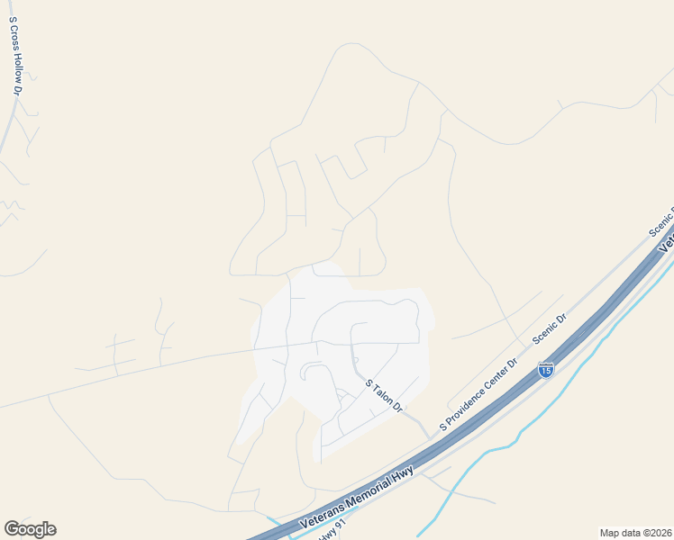 map of restaurants, bars, coffee shops, grocery stores, and more near 2884 West Eagle Ridge Loop in Cedar City