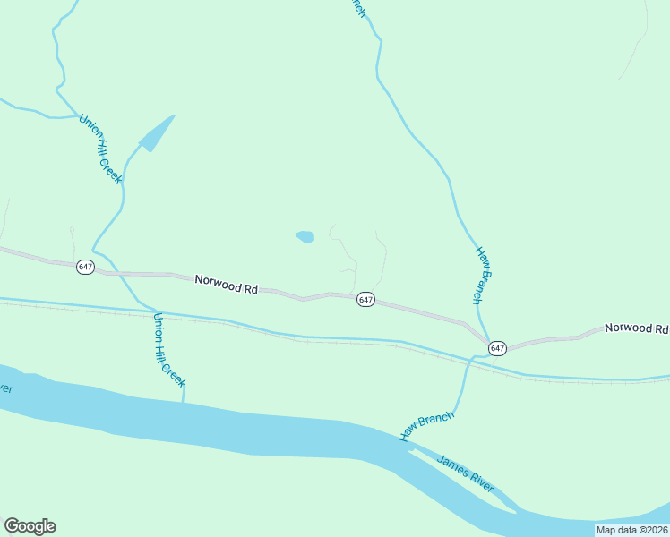 map of restaurants, bars, coffee shops, grocery stores, and more near 101-299 Arrowhead Lane in Wingina