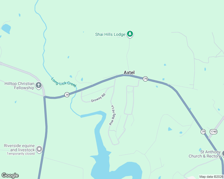 map of restaurants, bars, coffee shops, grocery stores, and more near 91 Pine Ridge Lane in Hardinsburg