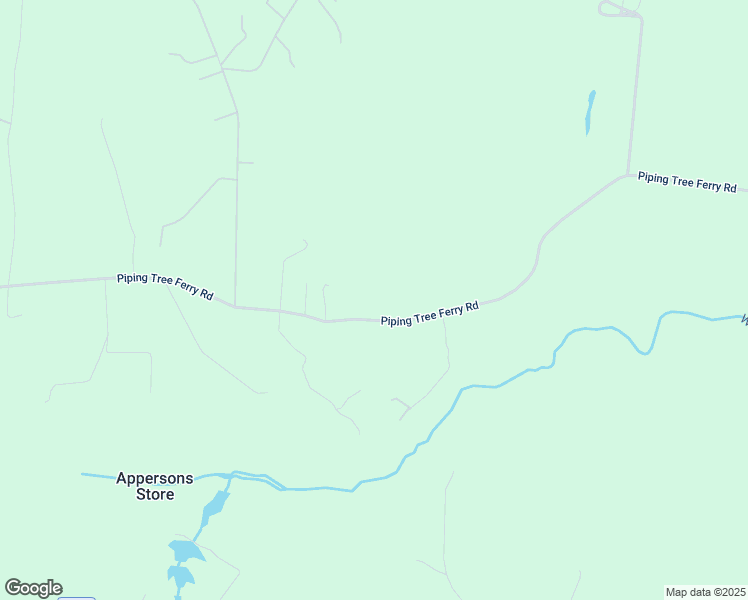 map of restaurants, bars, coffee shops, grocery stores, and more near 2028 Piping Tree Ferry Road in Mechanicsville