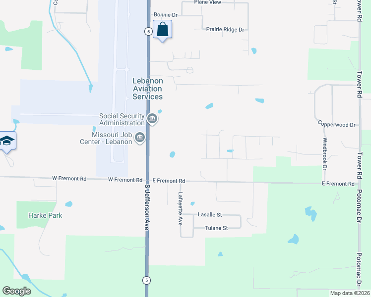 map of restaurants, bars, coffee shops, grocery stores, and more near 2637 North Bend Road in Lebanon