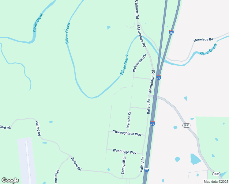map of restaurants, bars, coffee shops, grocery stores, and more near 134 Welchwood Drive in Berea