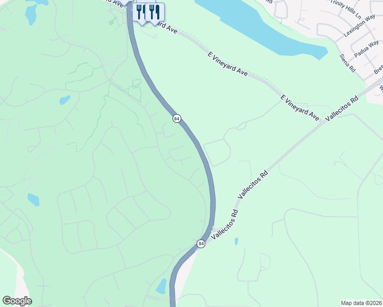 map of restaurants, bars, coffee shops, grocery stores, and more near 488 Montori Court in Pleasanton