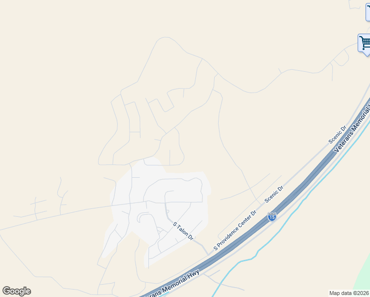map of restaurants, bars, coffee shops, grocery stores, and more near 2766 West Eagle Ridge Loop in Cedar City