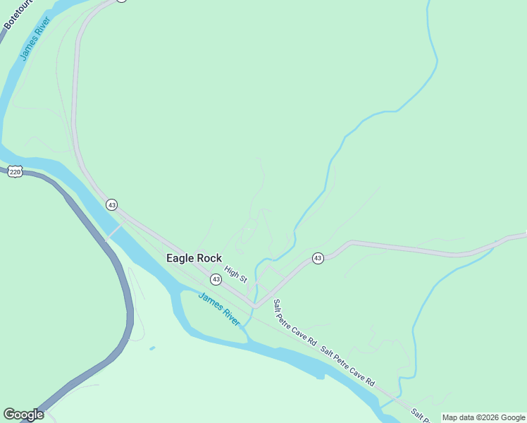 map of restaurants, bars, coffee shops, grocery stores, and more near 337 State Route 745 in Eagle Rock