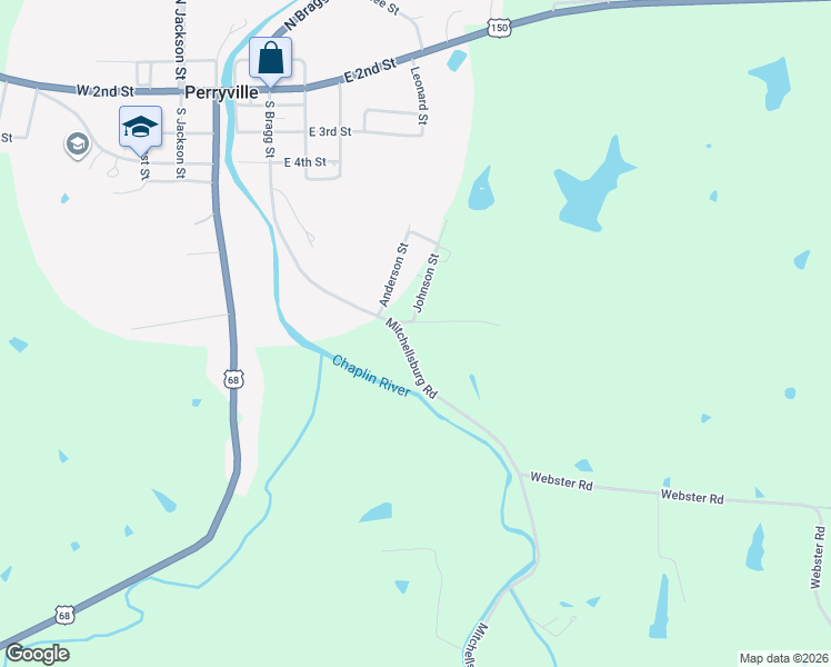 map of restaurants, bars, coffee shops, grocery stores, and more near 104 Stewart Avenue in Perryville