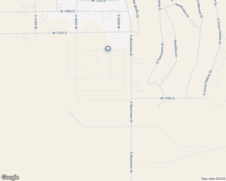 map of restaurants, bars, coffee shops, grocery stores, and more near 4232 West 1900 South in Pintura