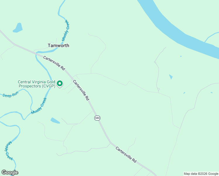 map of restaurants, bars, coffee shops, grocery stores, and more near 6085 Tucker Road in Powhatan