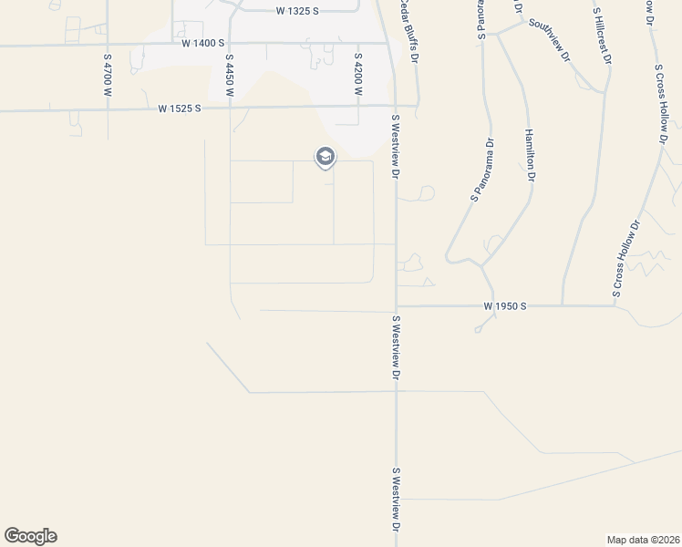 map of restaurants, bars, coffee shops, grocery stores, and more near 4232 West 1900 South in Pintura