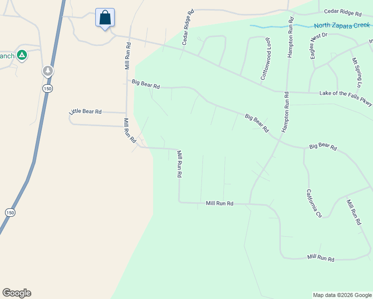map of restaurants, bars, coffee shops, grocery stores, and more near 72-84 Mill Run Rd in Alamosa