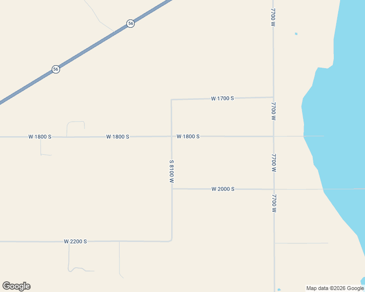 map of restaurants, bars, coffee shops, grocery stores, and more near 1857 South 8100 West in Cedar City