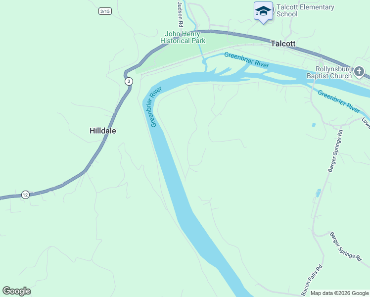 map of restaurants, bars, coffee shops, grocery stores, and more near 330 Blankenship Road in Hinton