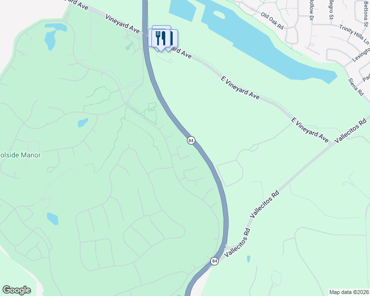 map of restaurants, bars, coffee shops, grocery stores, and more near 478 Trebbiano Place in Pleasanton