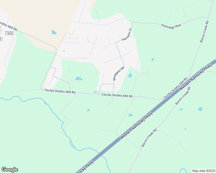 map of restaurants, bars, coffee shops, grocery stores, and more near Cecilia Smith Mill Road in Cecilia