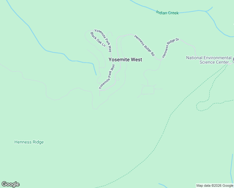 map of restaurants, bars, coffee shops, grocery stores, and more near 7412 Henness Ridge Road in Yosemite National Park