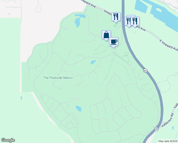 map of restaurants, bars, coffee shops, grocery stores, and more near 1145 Pineto Place in Pleasanton