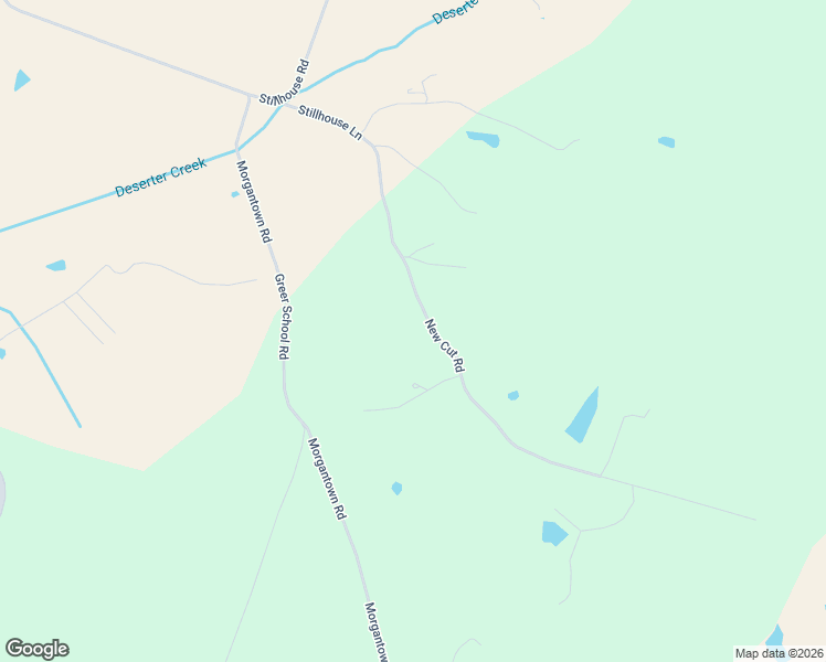 map of restaurants, bars, coffee shops, grocery stores, and more near 400-1024 New Cut Road in Whitesville