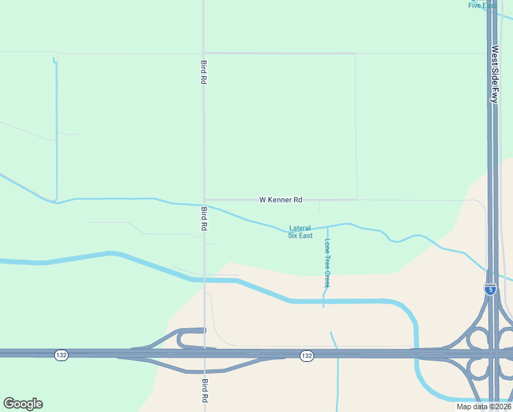 map of restaurants, bars, coffee shops, grocery stores, and more near 4260 West Kenner Road in Tracy