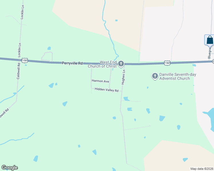 map of restaurants, bars, coffee shops, grocery stores, and more near 136 Nancy Avenue in Danville