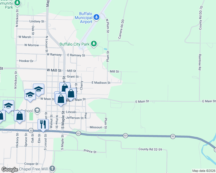 map of restaurants, bars, coffee shops, grocery stores, and more near 306 Plum Street in Buffalo