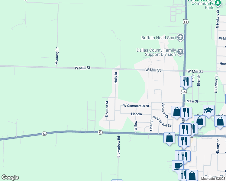 map of restaurants, bars, coffee shops, grocery stores, and more near 209 Holly Drive in Buffalo