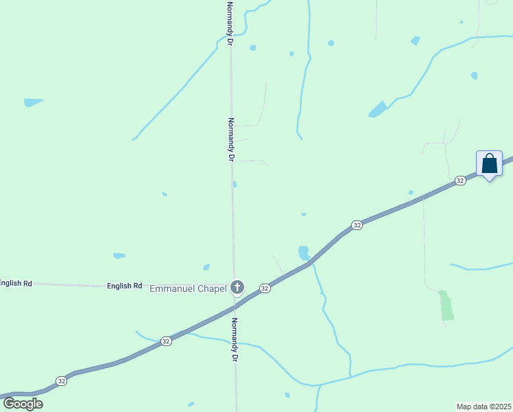 map of restaurants, bars, coffee shops, grocery stores, and more near 21300 Normandy Drive in Lebanon