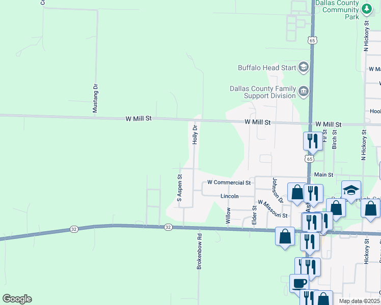 map of restaurants, bars, coffee shops, grocery stores, and more near 209 Holly Drive in Buffalo
