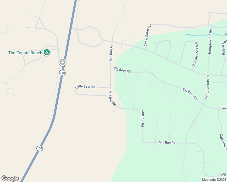 map of restaurants, bars, coffee shops, grocery stores, and more near 26 Mill Run Road in Mosca