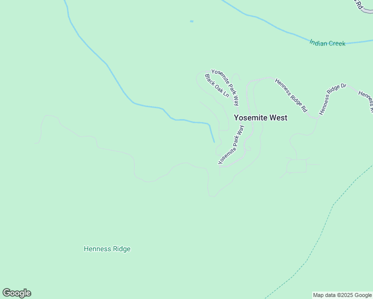 map of restaurants, bars, coffee shops, grocery stores, and more near 7373 Henness Ridge Drive in Wawona