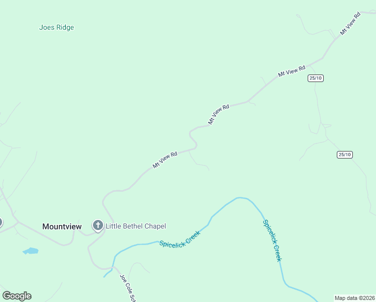 map of restaurants, bars, coffee shops, grocery stores, and more near 1958 County Route 25 in Cool Ridge