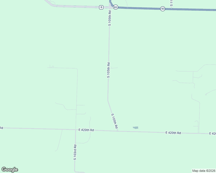 map of restaurants, bars, coffee shops, grocery stores, and more near 4164 South 105th Road in Bolivar