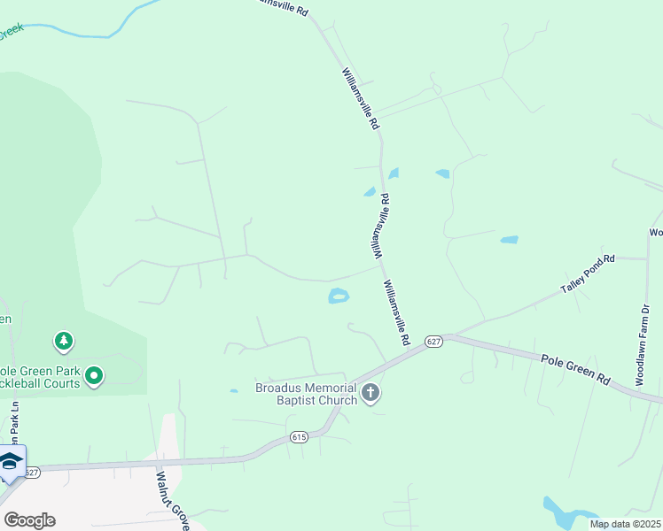 map of restaurants, bars, coffee shops, grocery stores, and more near 9091 Williamsville Road in Mechanicsville