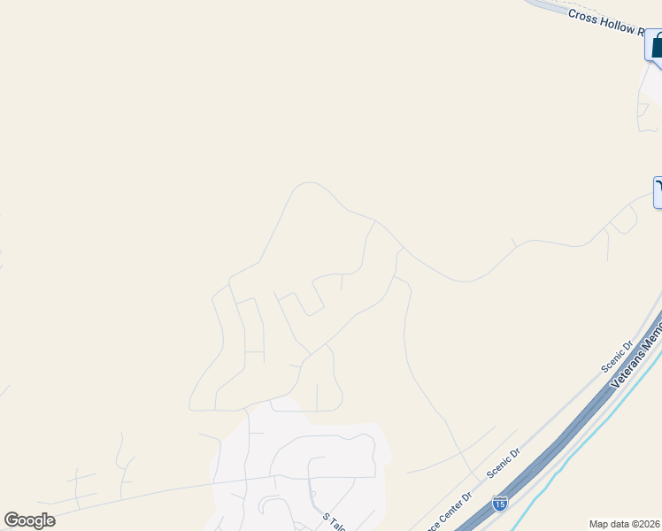 map of restaurants, bars, coffee shops, grocery stores, and more near 2812 West Eagle Ridge Loop in Cedar City