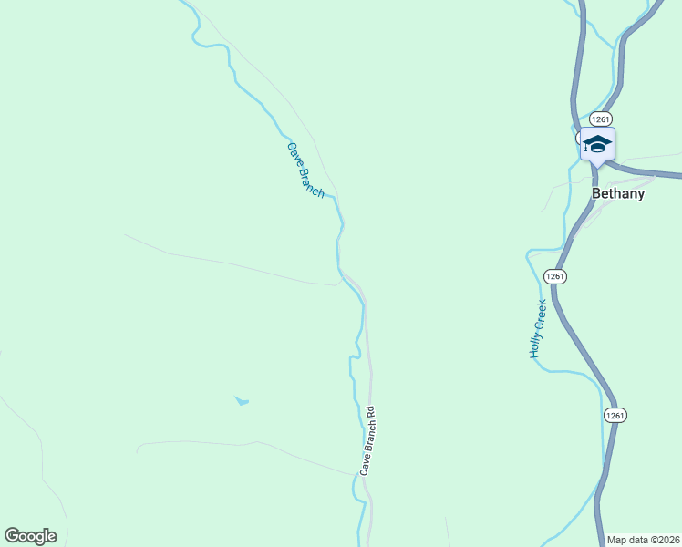 map of restaurants, bars, coffee shops, grocery stores, and more near 285 Tom Rose Branch Road in Campton