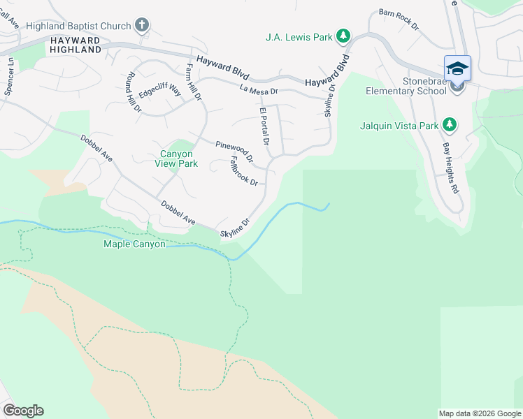 map of restaurants, bars, coffee shops, grocery stores, and more near 3504 Dobbel Avenue in Hayward