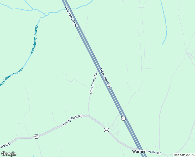 map of restaurants, bars, coffee shops, grocery stores, and more near 375 Moss Swamp Road in Urbanna