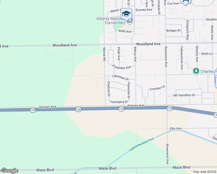 map of restaurants, bars, coffee shops, grocery stores, and more near 901 Chalone Drive in Modesto