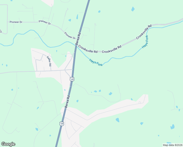 map of restaurants, bars, coffee shops, grocery stores, and more near 1673 Richmond Road North in Berea